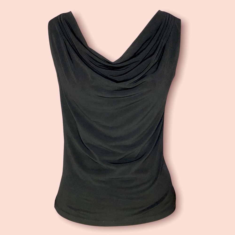 CK Cowl Neck Sleeveless Top - XS Womxns